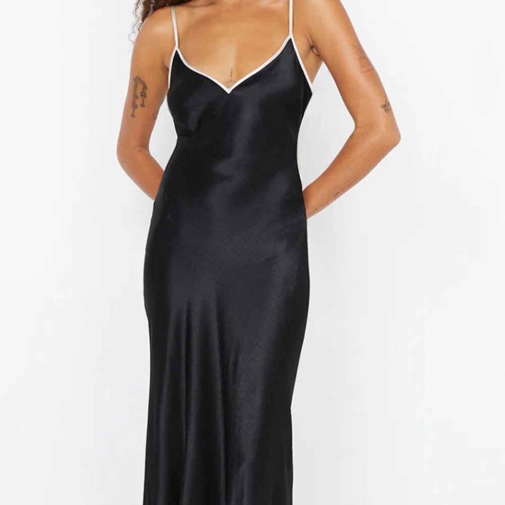 Bec + Bridge Sol Tie Maxi Dress in Black